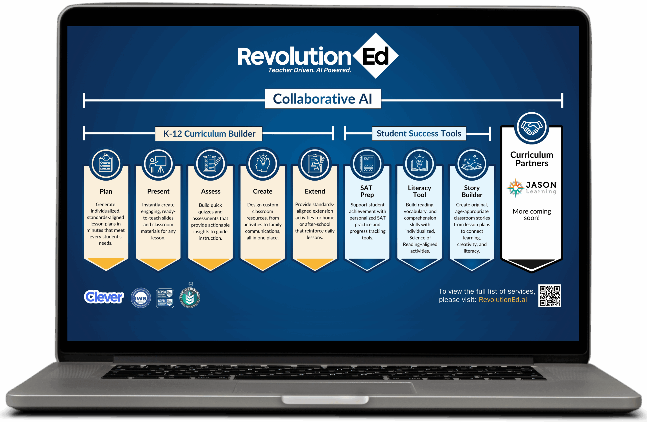 RevolutionEd Platform Interface